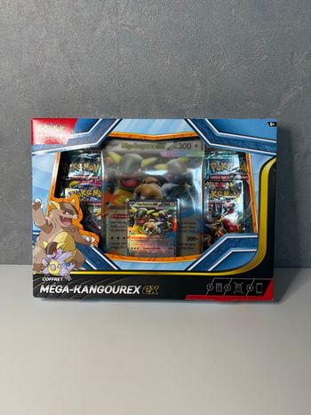 Carte Pokemon Coffret Mega Kangourex Ex neuf scellé 