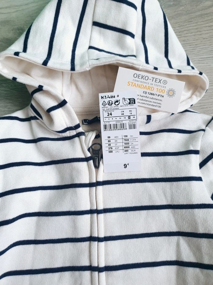 Boy: gilet à capuche Kiabi 24 mois - photo numéro 5