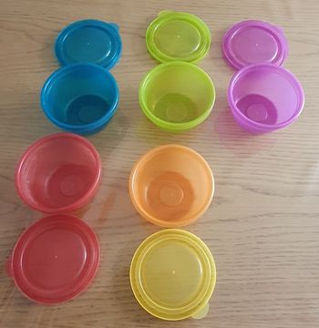 Lot de 5 bols conservation bébé 250 ml