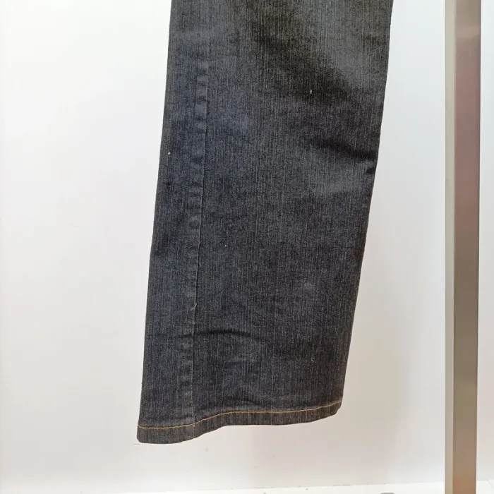 Jean noir Bubu Jeans brodé – Taille 40 A721 - photo numéro 6