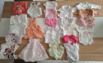Lot Vêtements bébé 1 mois (50 a 56 cm)