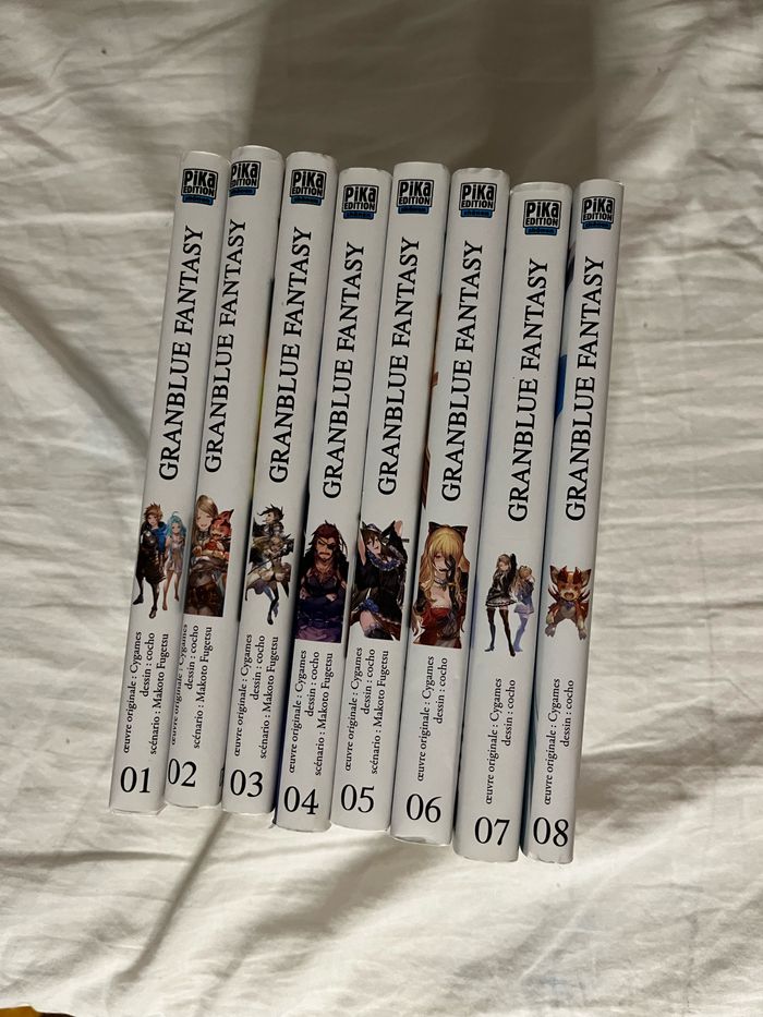 Granblue fantasy integral 8 tomes