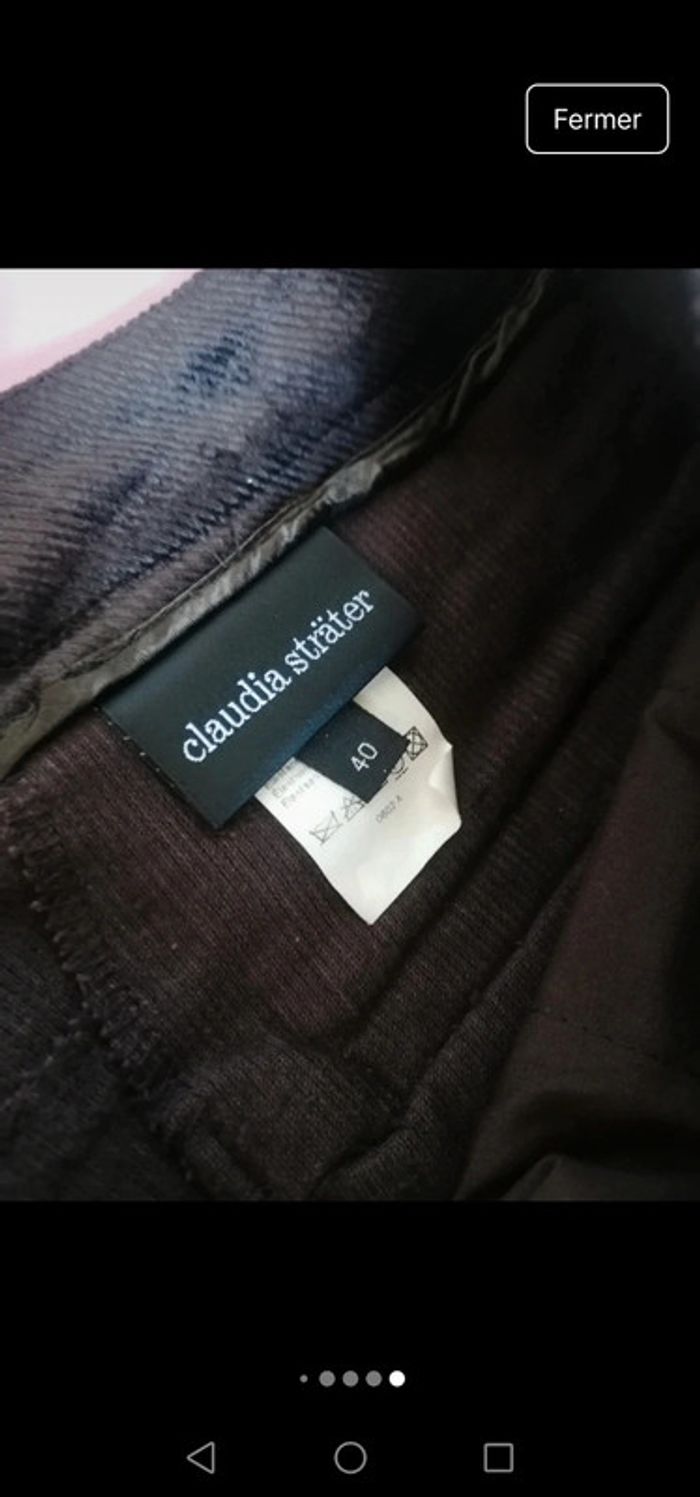 Pantalon en velours Claudia Strater - photo numéro 6