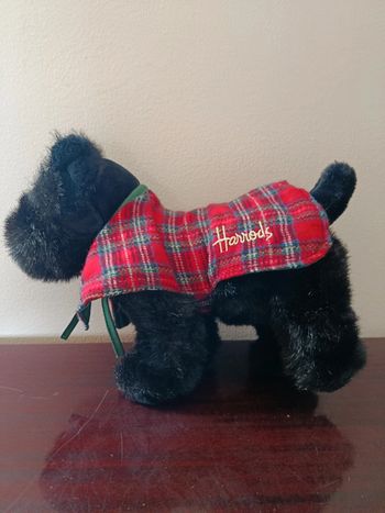 Peluche chien Harrods vintage