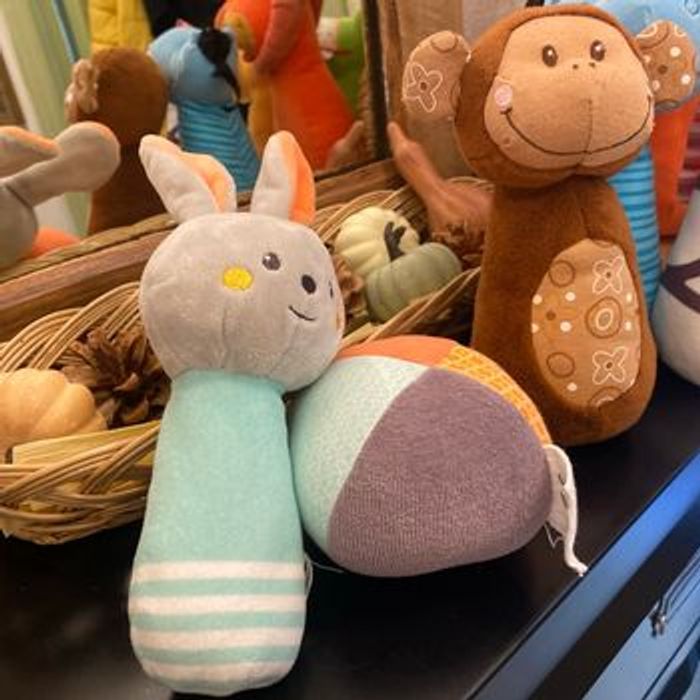 Lot quilles animaux de la jungle - photo numéro 2