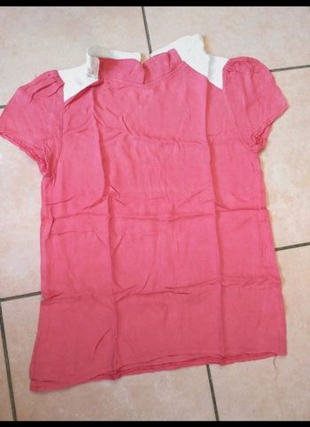 T-shirt manches courtes col clodine