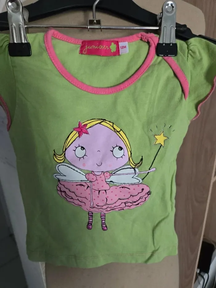 Tee shirt fille 12 mois - photo numéro 3