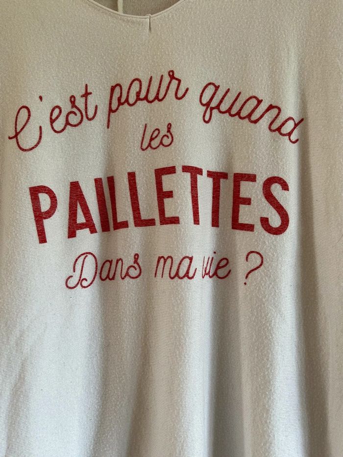 T-shirt blanc Farfalla taille unique - photo numéro 3