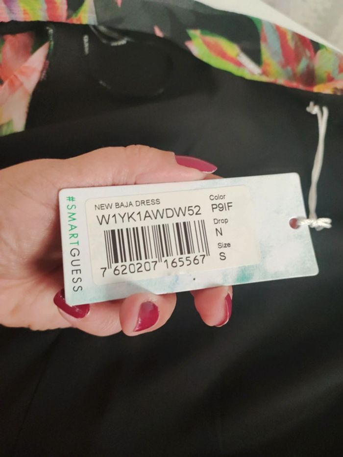 Robe longue cache-coeur Guess t38/40 - photo numéro 9