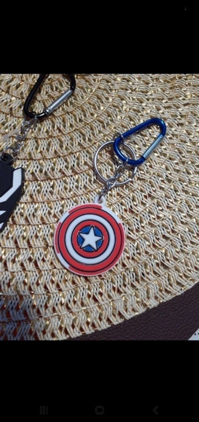 Lot de 3 portes cles marvel garçon 3 modèles - photo numéro 4