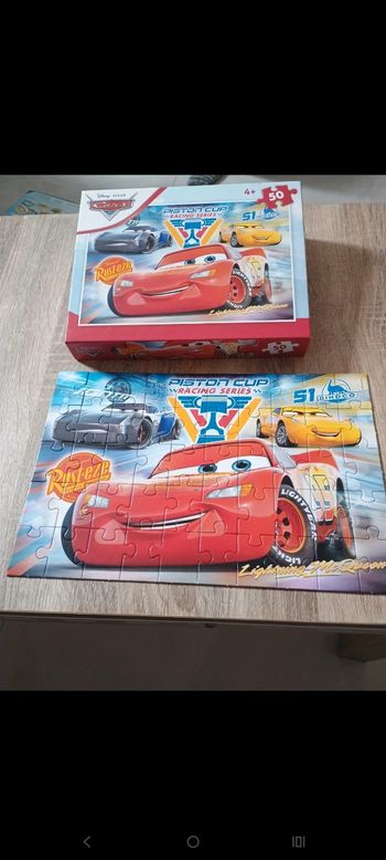 Puzzle cars flash McQueen complet