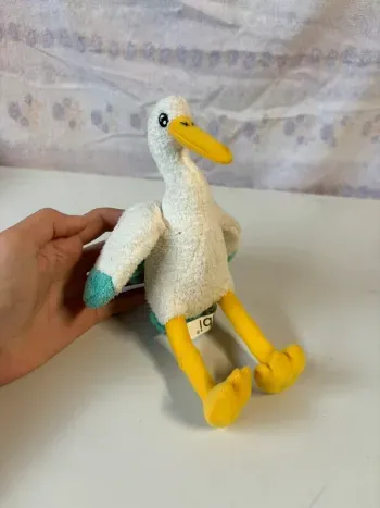 Peluche cigogne
