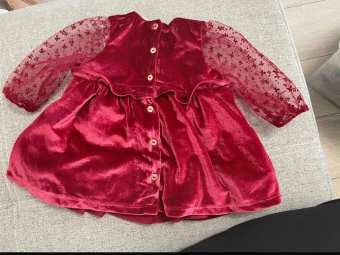 Robe rouge 3 mois Sergent Major neuf - photo numéro 4
