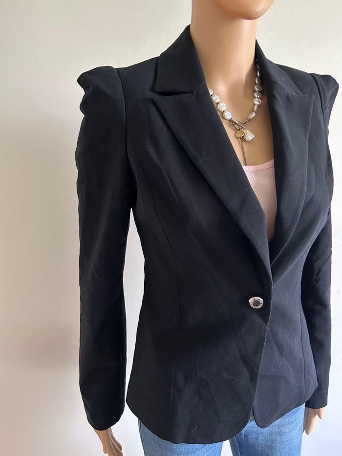 Blazer noir Morgan taille 34 TBE - photo numéro 5