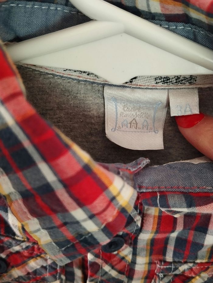 Belle chemise Cadet Rousselle 3 ans garçon - photo numéro 2