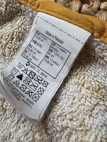 Poncho de Bain