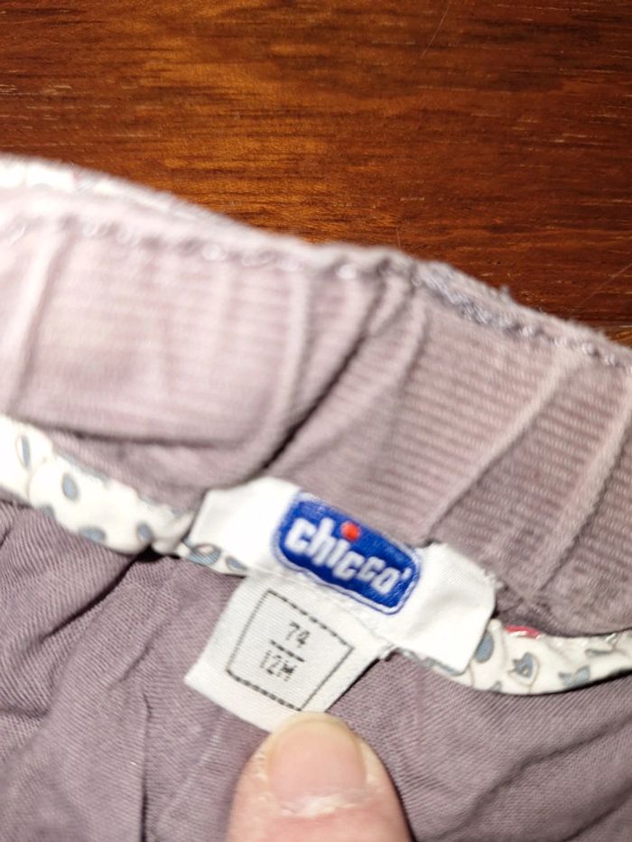 Pantalon violet 12 mois - photo numéro 3