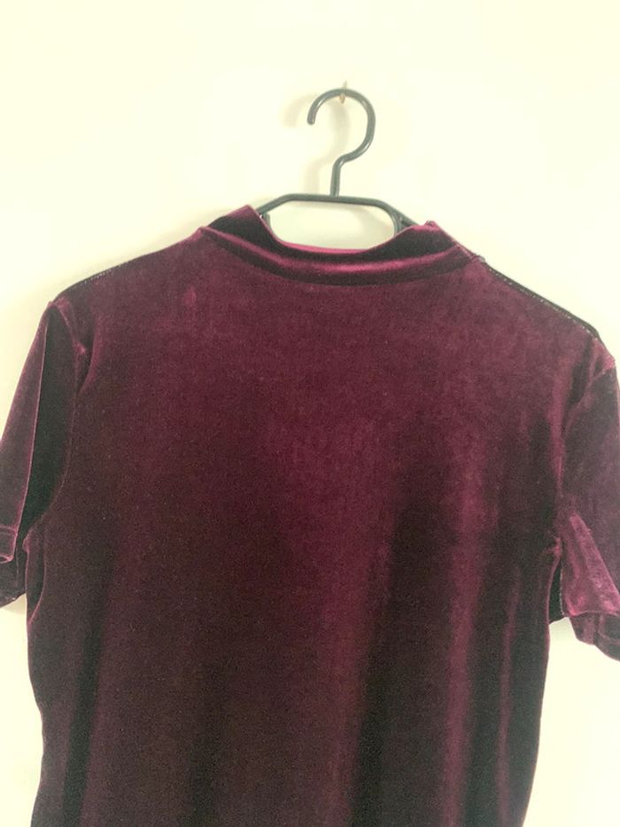 T shirt en velours - photo numéro 4