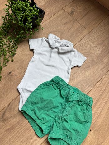 Ensemble body colle cyrillus + short tao
