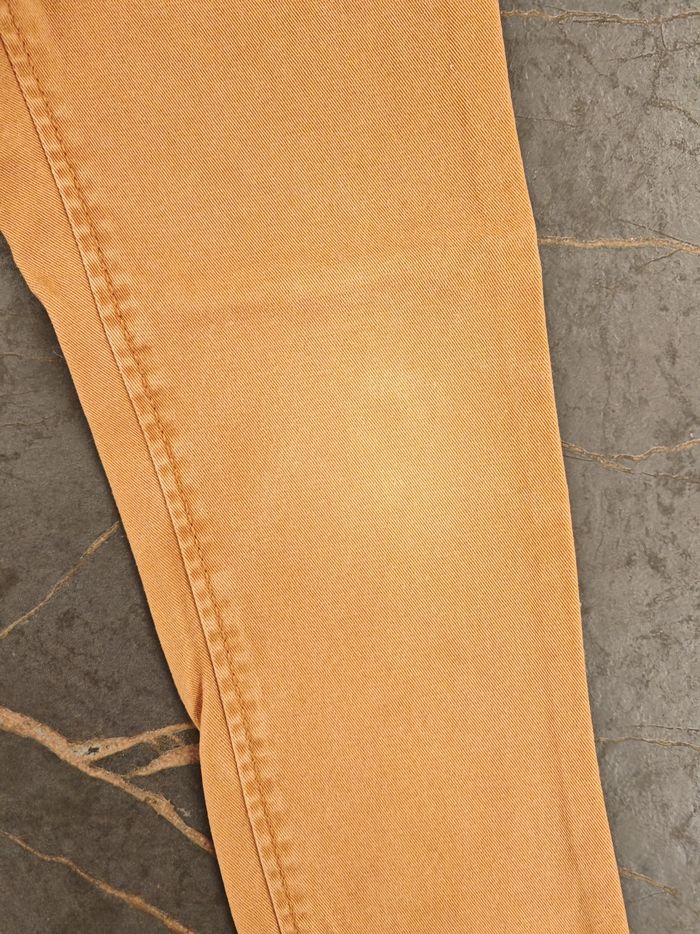 Pantalon en toile moutarde In Extenso 4 ans - photo numéro 6