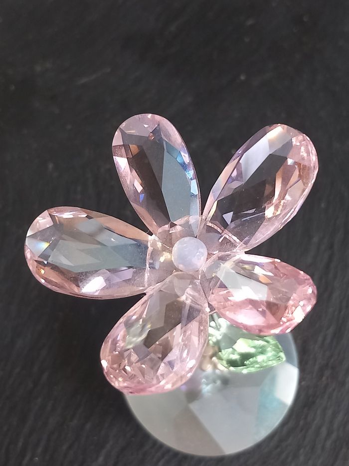 Figurine Fleur à bascule Swarovski - photo numéro 4