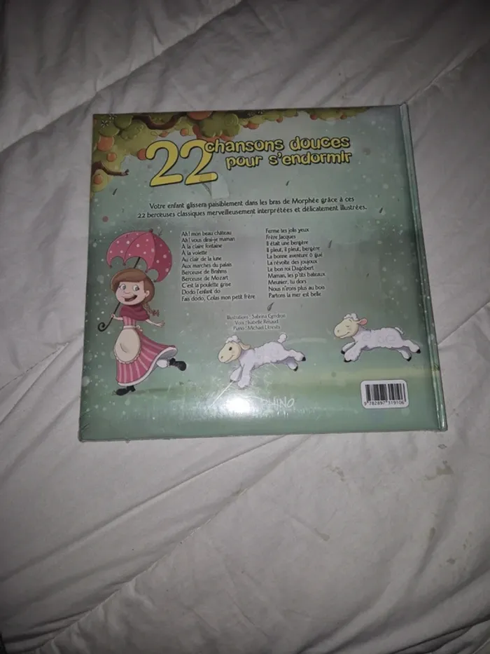 Livre 22 chanson douves pour s'endormir - photo numéro 2