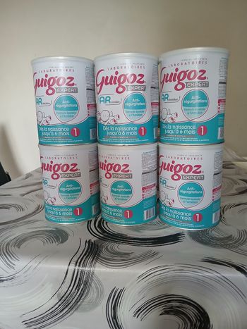 Guigoz AR anti régurgitations avec amidon première âge