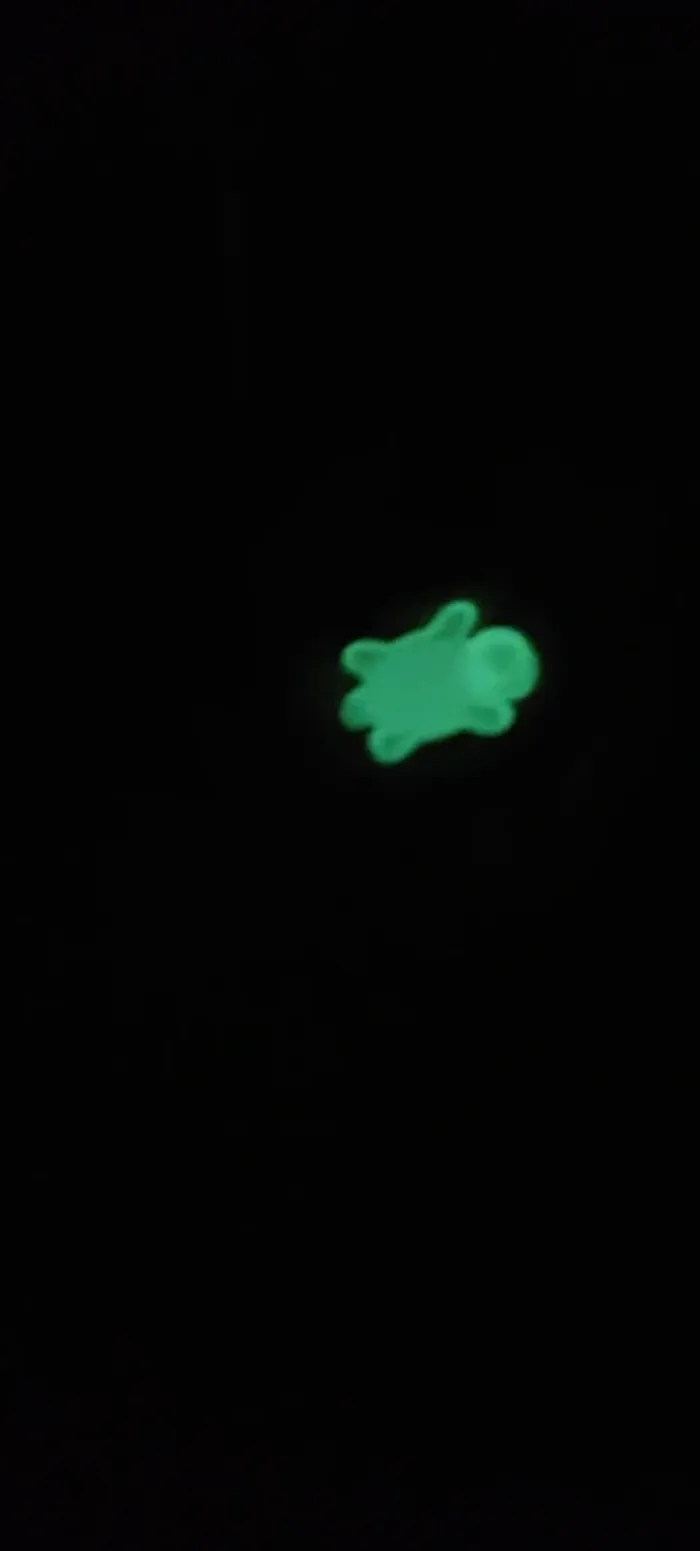 Lot de 4 petites tortues fluorescentes - photo numéro 4
