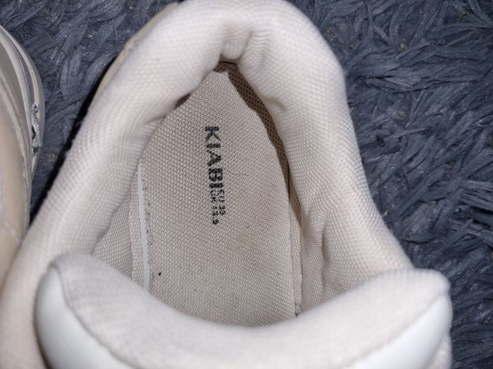 Basket à lacets beige et crème 33 mixte - photo numéro 8