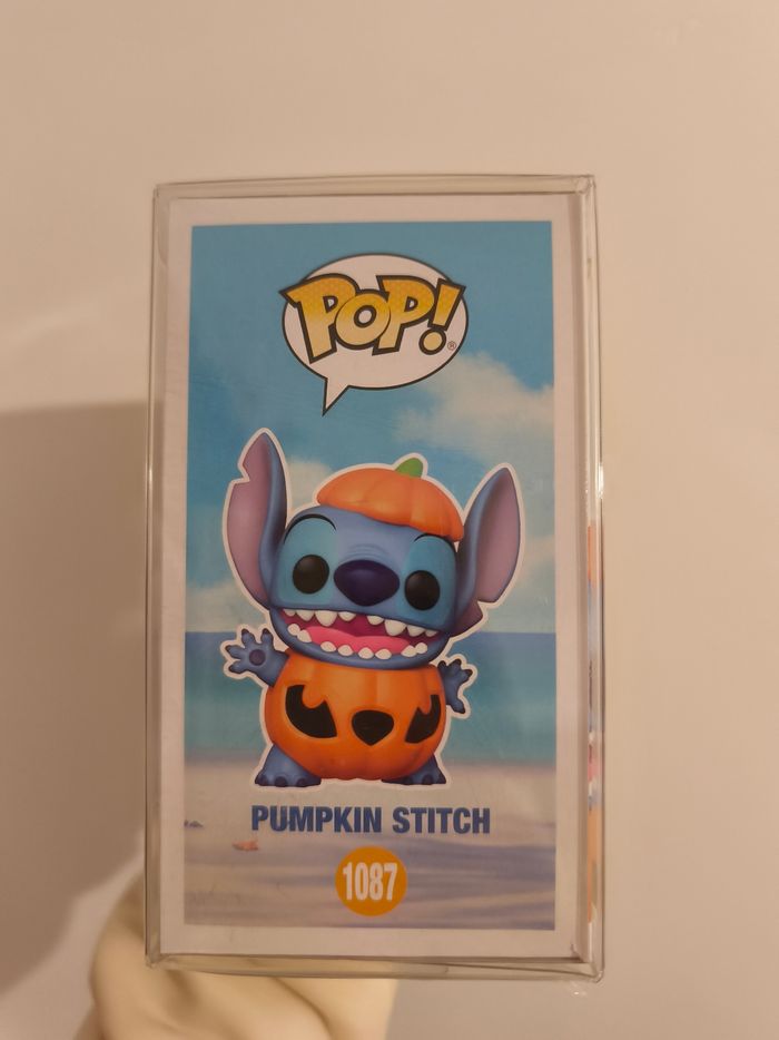 Funko pop figurine Disney Stitch pumpkin 1087 - photo numéro 4