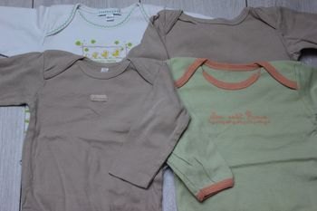 Lot 4 bodys à manches longues