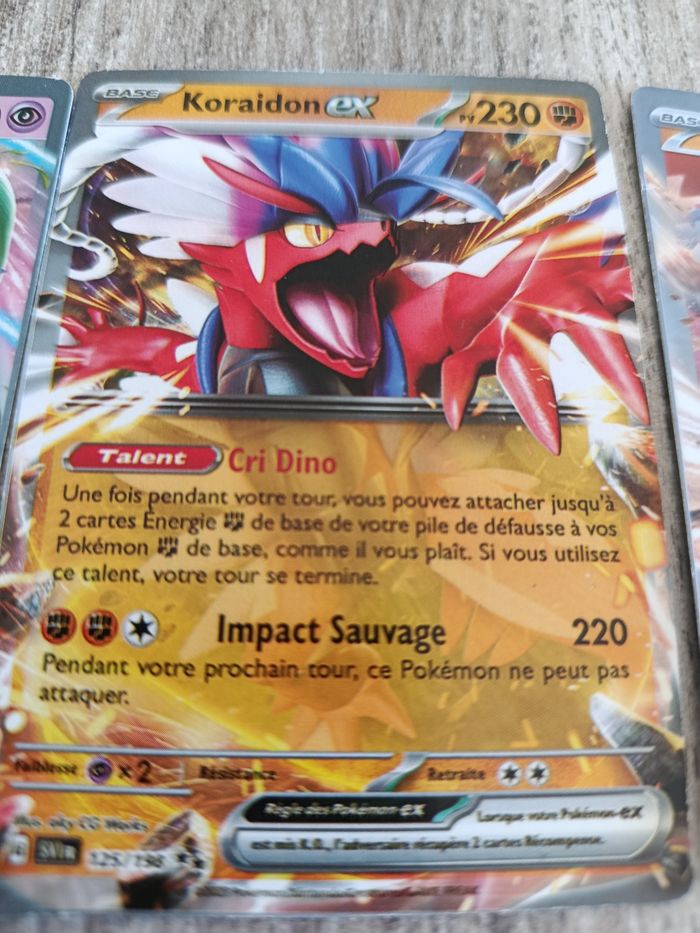 Cartes Pokémon Ex - photo numéro 3