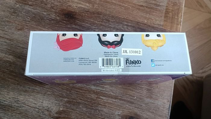 Funko pop 3 pack Ariel , Snow white, aurora - photo numéro 4