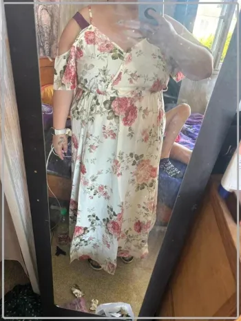 Magnifique robe longue shein taille 48