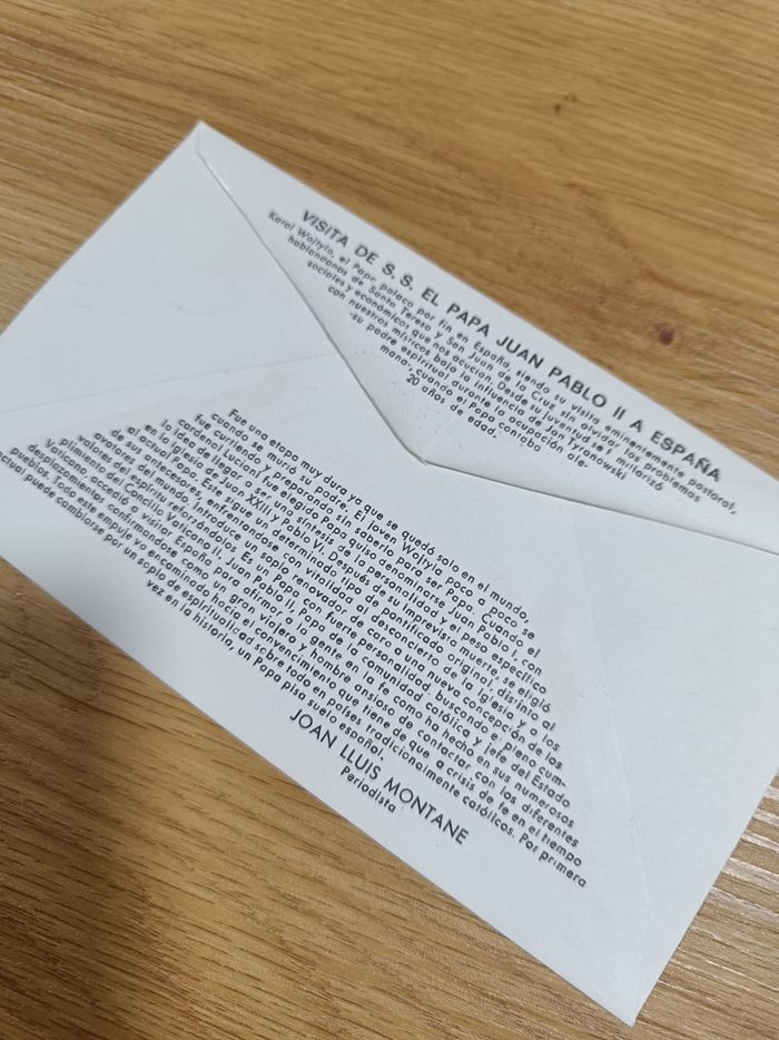 Enveloppe premier jour - Jean Paul II - - photo numéro 4