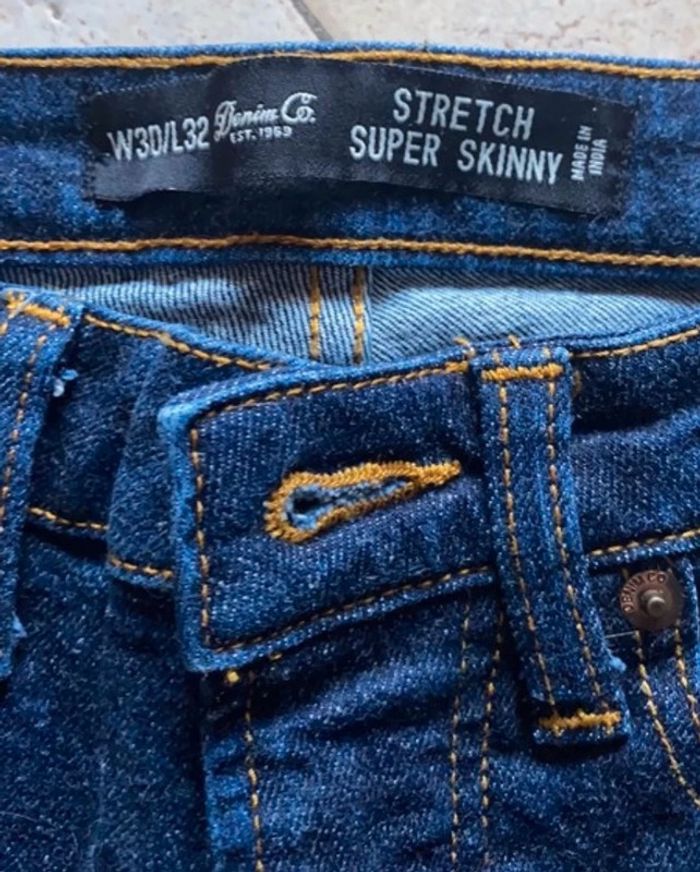Jean super skinny brut DenimCo W30/L32 - photo numéro 2
