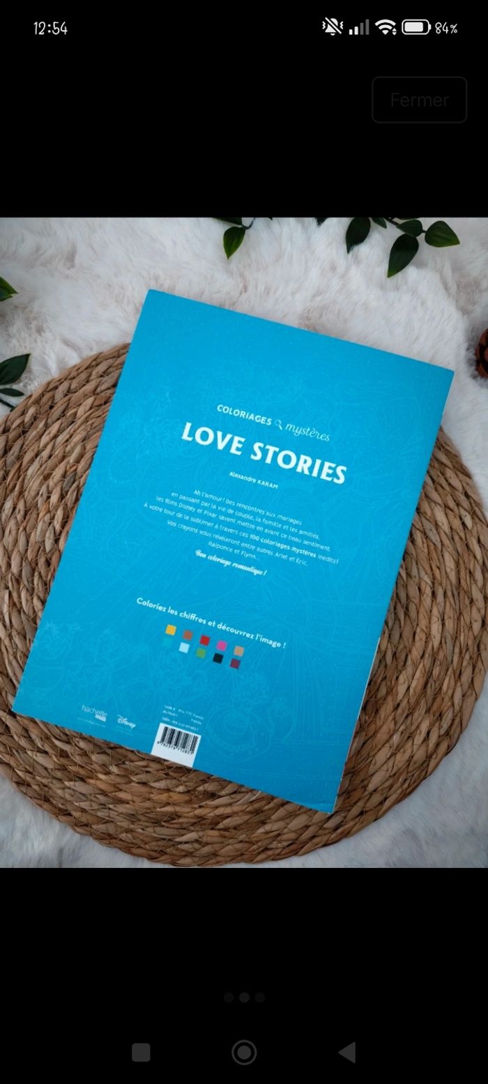 Coloriage mystère • Love Stories - photo numéro 2