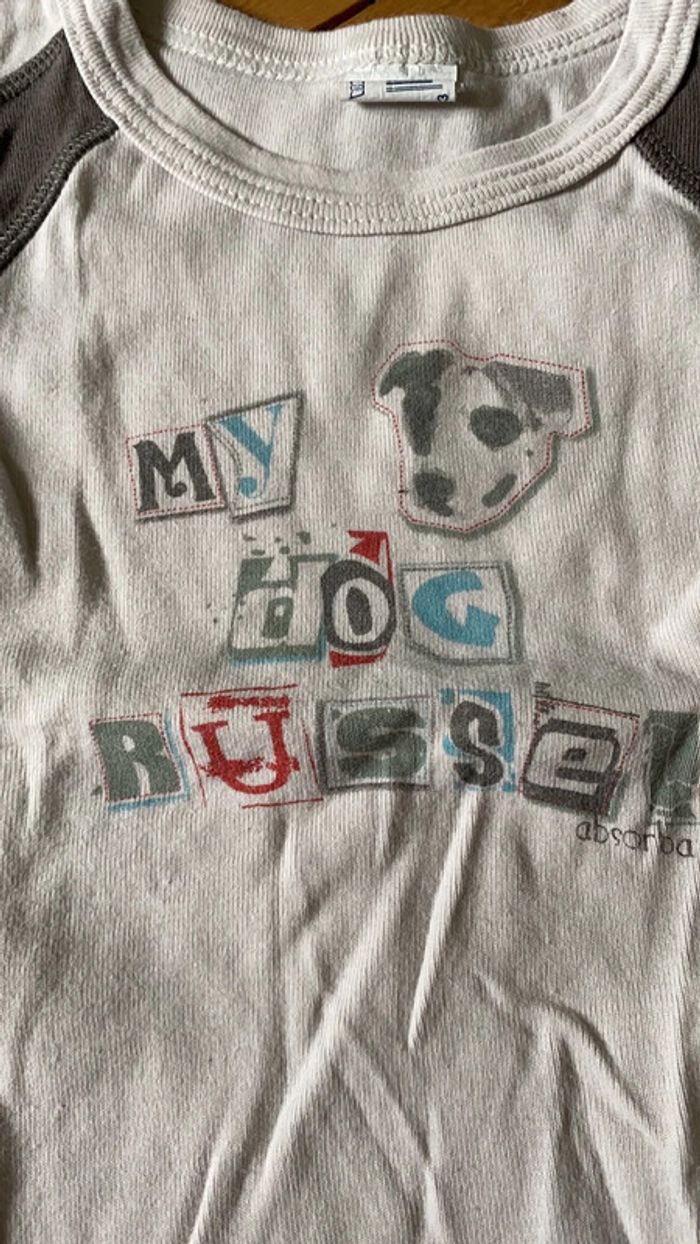 T-shirt absorba 2 ans chien - photo numéro 2