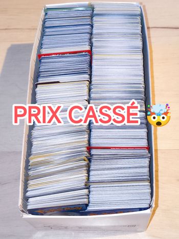 Lot de 100 cartes Pokémon VF en très bon état 