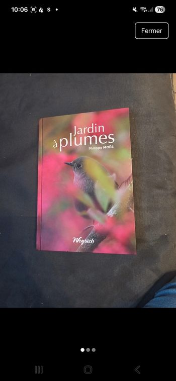 Jardin à plume