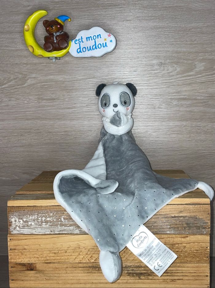 MD128 Doudou panda 🐼 mots d’enfants