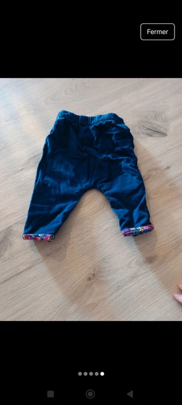 Pantalon velours la compagnie des petits 3 mois - photo numéro 5