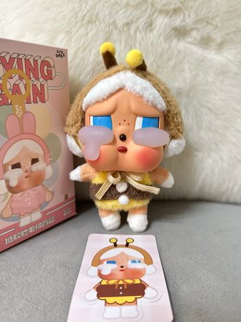 Cry baby Crying again i’ll bring you a flower plush pendant