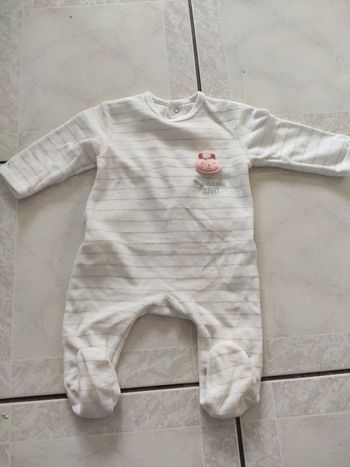 Dors bien Kiabi blanc 3 mois