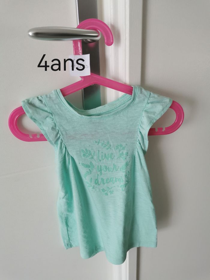 Tee shirt fille 4ans