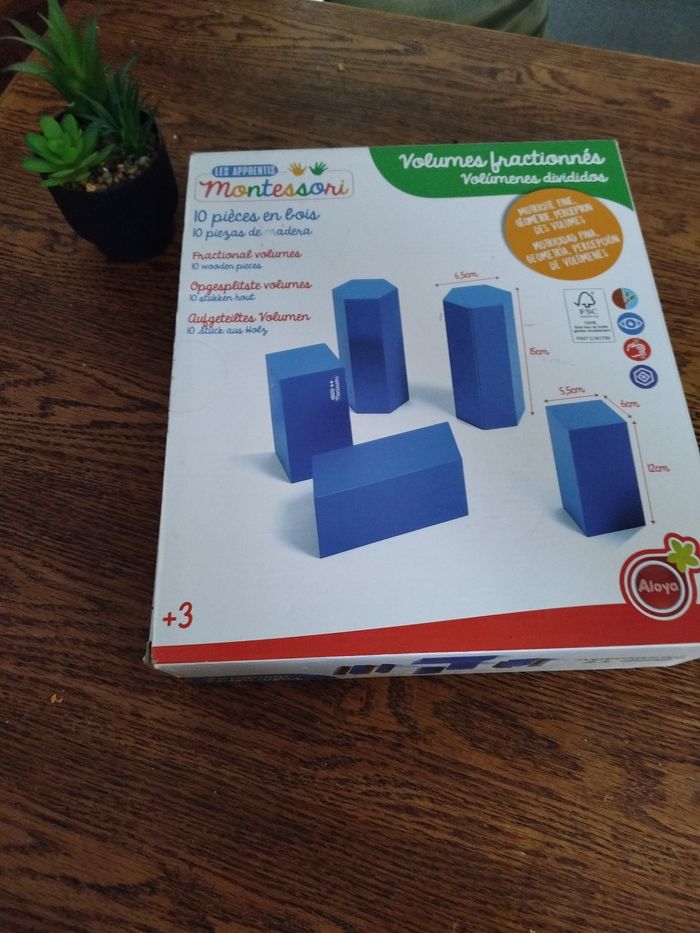 Jeu éducatif Montessori