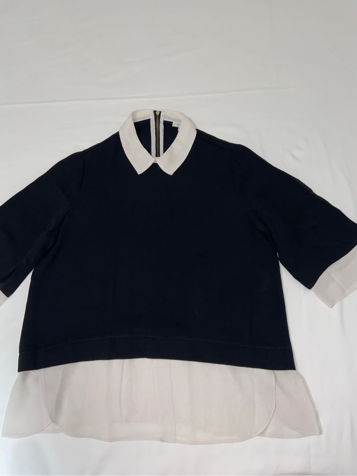 Chemise alba conde couleur noir et blanc - photo numéro 4