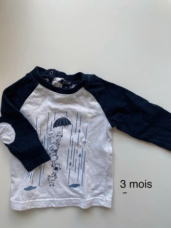Tee shirt 3 mois