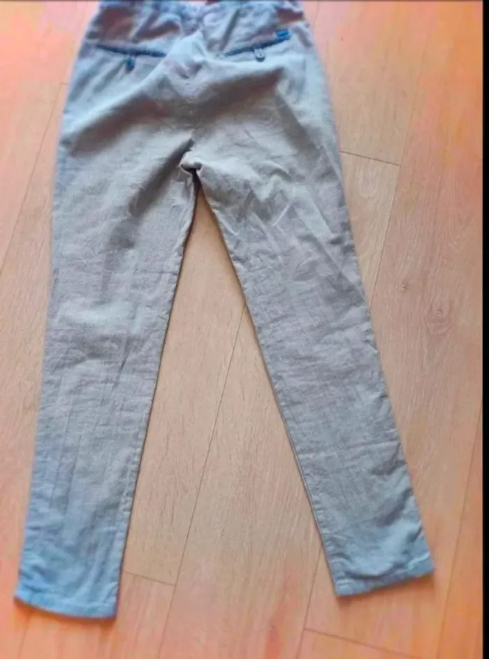 Pantalon  gris Zara  12ans - photo numéro 6