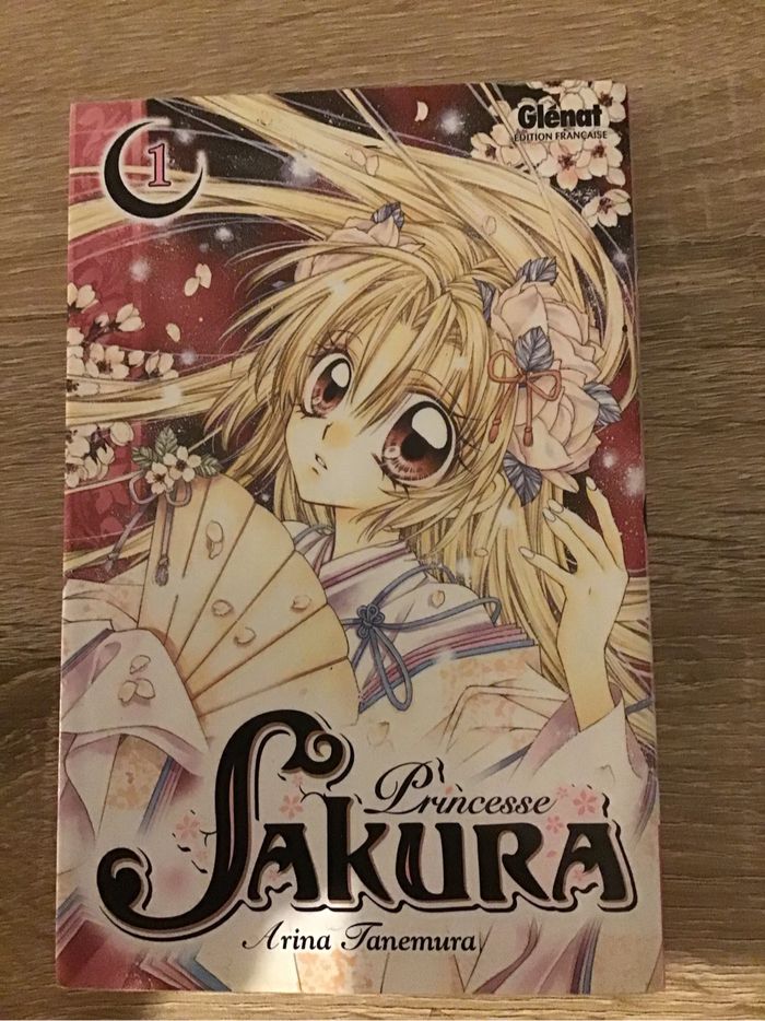 Manga Princesse Sakura Tome 1 Glenat livre bon état